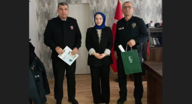 Yeşilay'dan Terbıyık ve Aykaç'a ziyaret