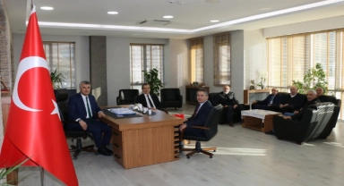 Akgül ve yönetiminden Katipoğlu'na ziyaret