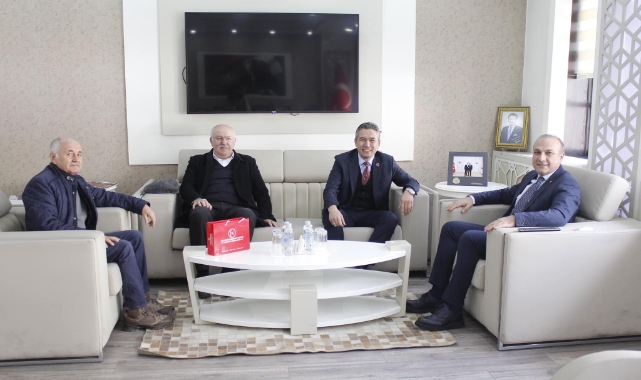 Başkan Akgül’den Başkan Kırlangıç’a Nezaket Ziyareti