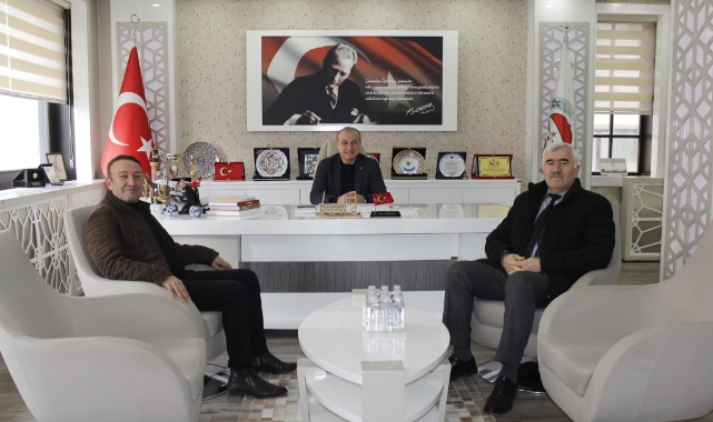 Başkan Kırlangıç Misafirlerini Ağırladı