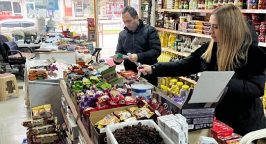 14 adet gıda denetimi gerçekleştirildi