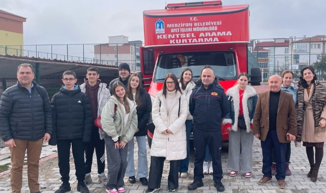 Erasmus öğrencilerine İftaiye ve Afet işleri Müdürlüğü tanıtıldı