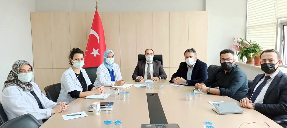 HASTANE YÖNETİMİNİN GÜNDEMİ PANDEMİ OLDU