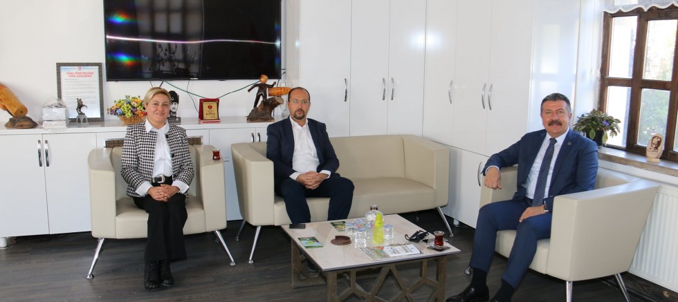 HİCİN’DEN BAŞKAN KARGI’YA ZİYARET