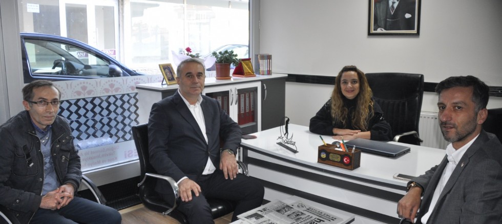 KESMEKAYA’DAN GAZETEMİZE ZİYARET