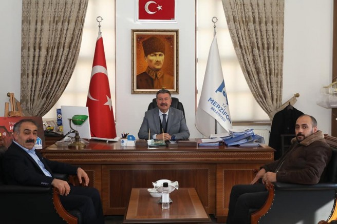 KIRBAŞ VE YÖNETİMİNDEN BAŞKAN KARGI’YA ZİYARET