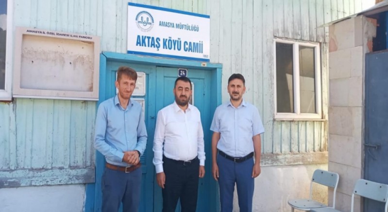MÜFTÜ AYVAZ, YAYLA KÖYLERİNİ ZİYARET ETTİ
