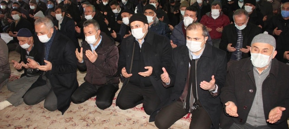 SULUOVA’DA MADEN ŞEHİTLERİ İÇİN MEVLİD OKUTULDU.