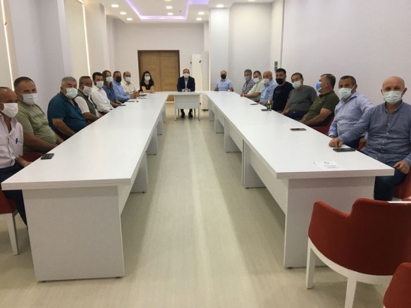 TEMMUZ AYI MUHTARLAR TOPLANTISI YAPILDI