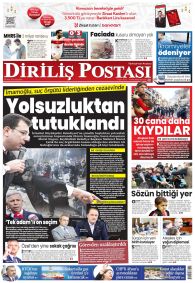 DİRİLİŞ POSTASI Gazete Manşeti