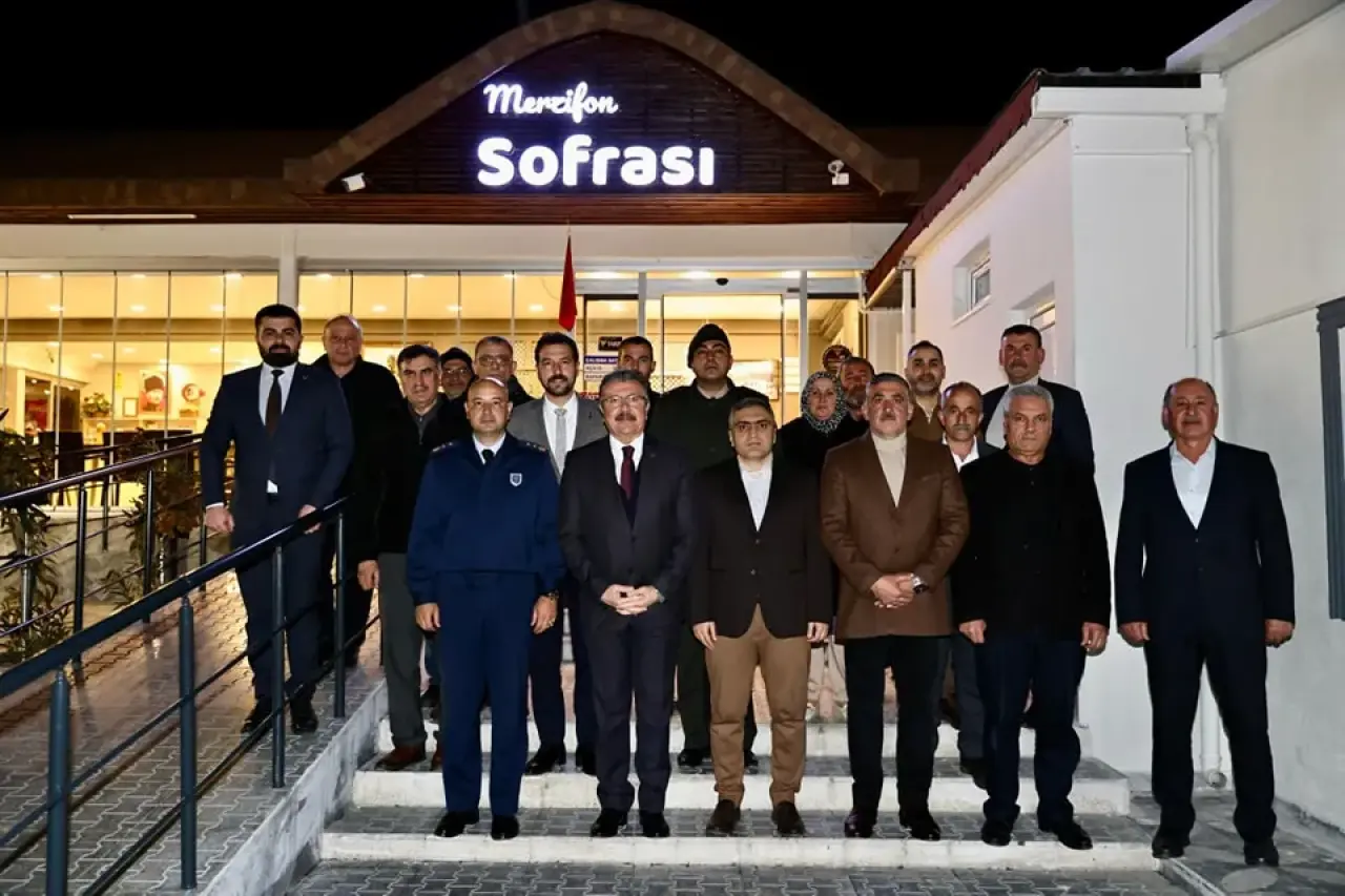 Merzifon’da Protokol ve Muhtarlar İftar Sofrasında Buluştu 3