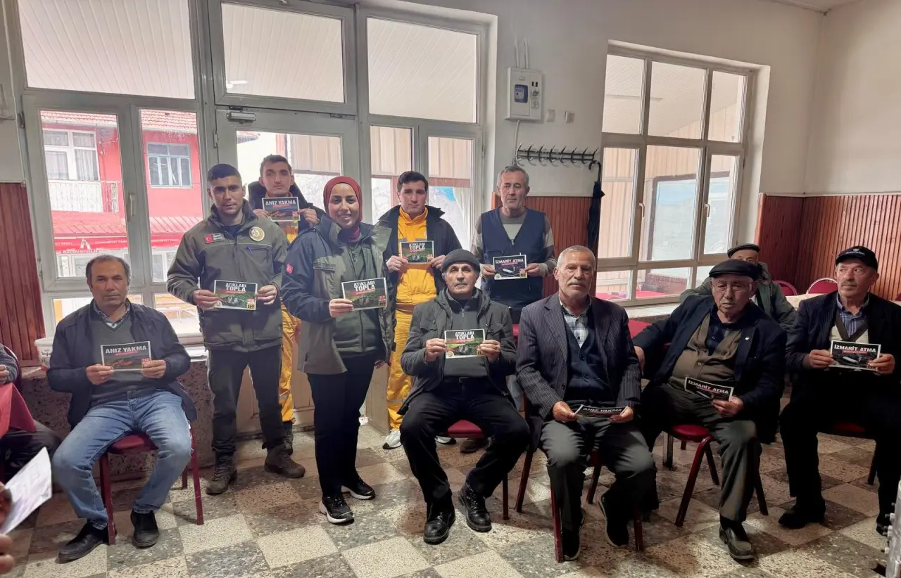 Amasya OİM'den Yangınlara Karşı Kıştan Önlem 1