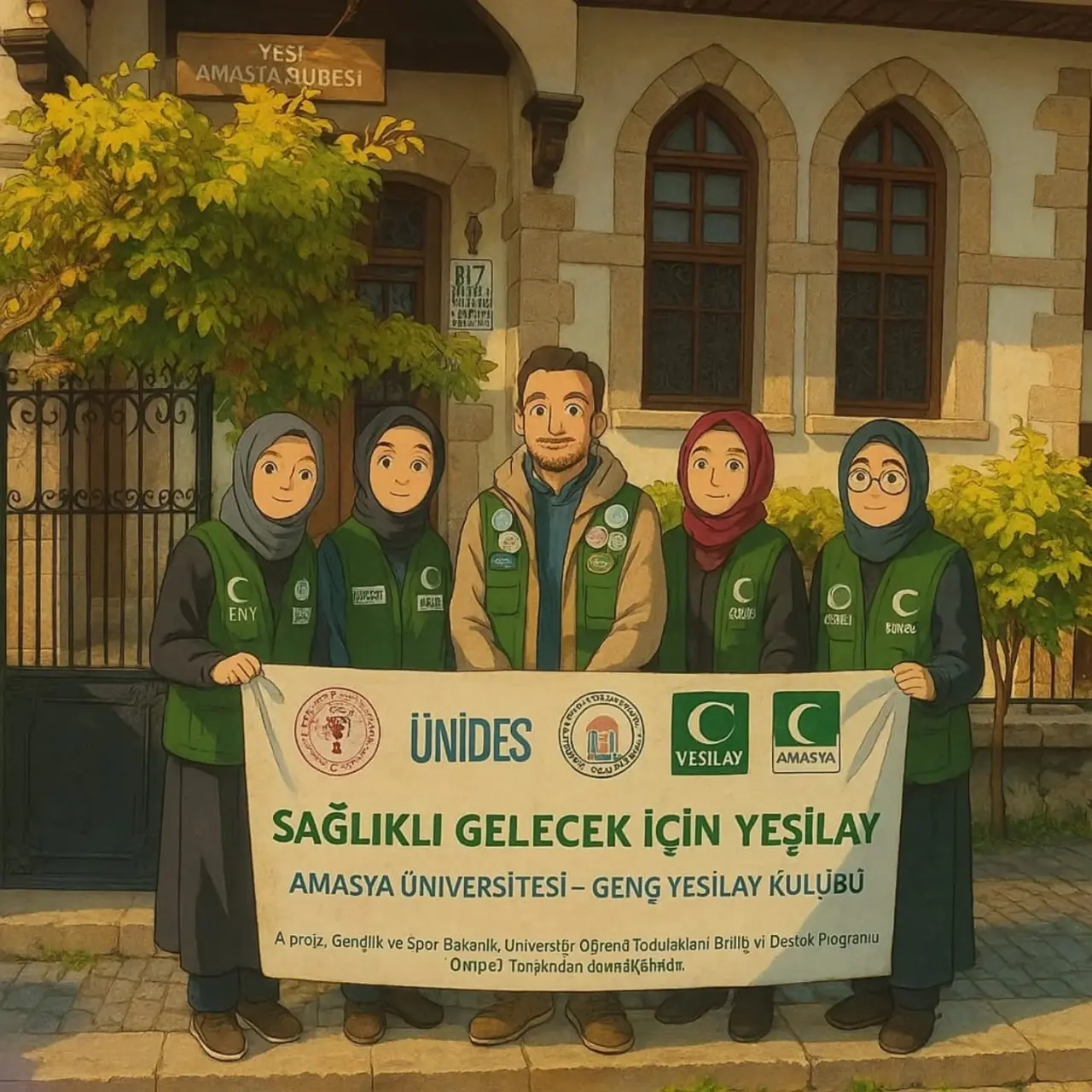 Genç Yeşilay Amasya Ekibi’nden Sosyal Medyada Renkli Paylaşım 1