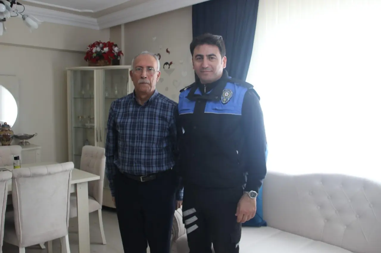 Amasya Emniyetinden Emekli Polislere Vefa Ziyareti 4