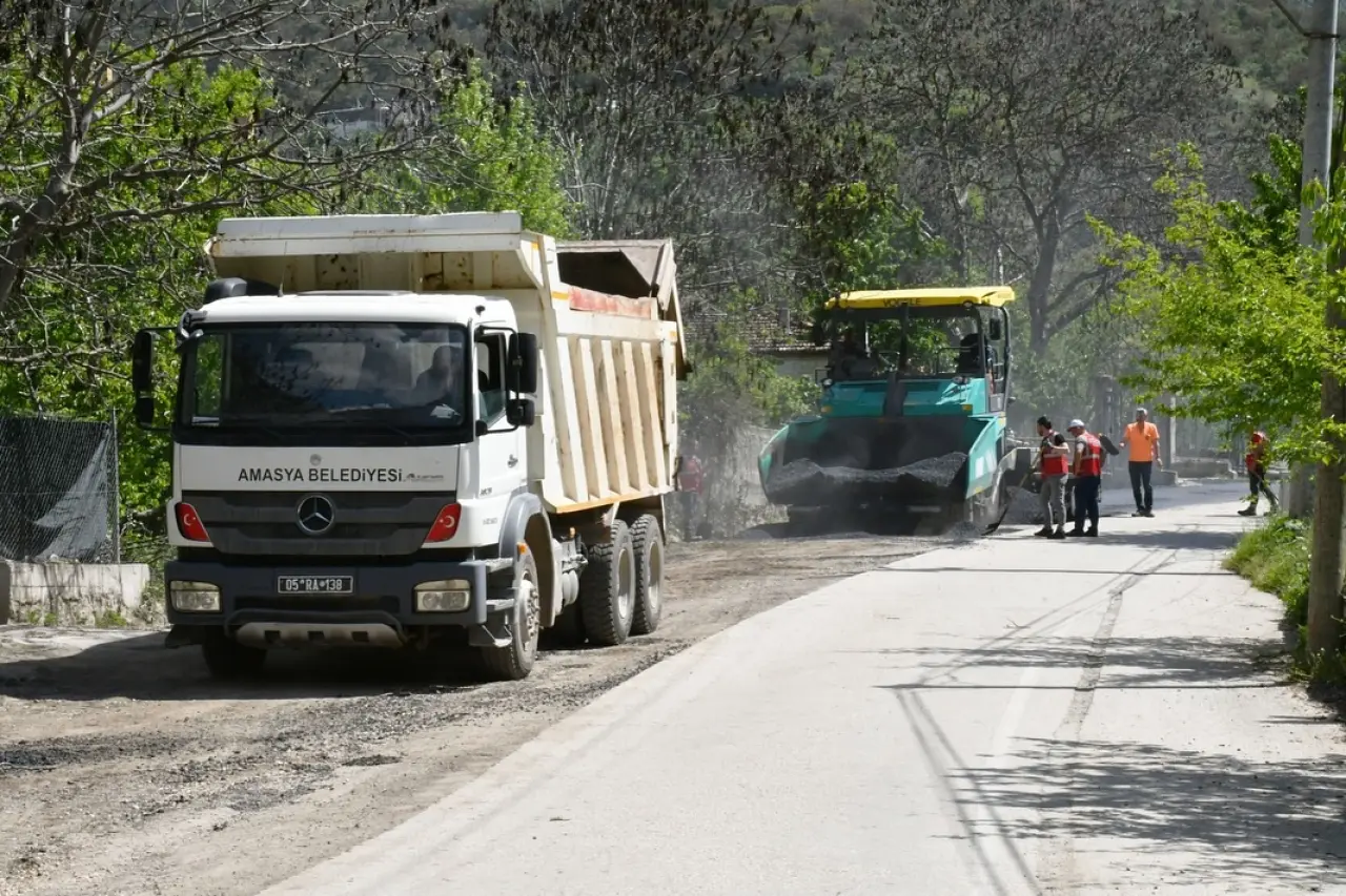 Amasya’da Ulaşımda Yeni Dönem: Yeşil Yenice Asfaltlanıyor 2