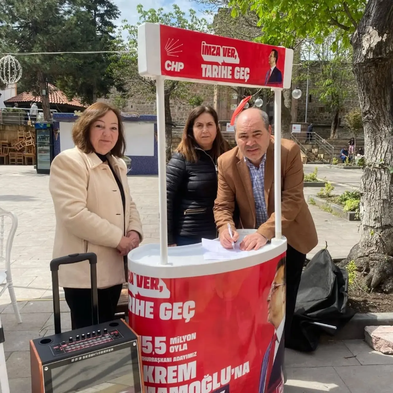Merzifon’da İmamoğlu İçin İmza Desteği Büyüyor! 2