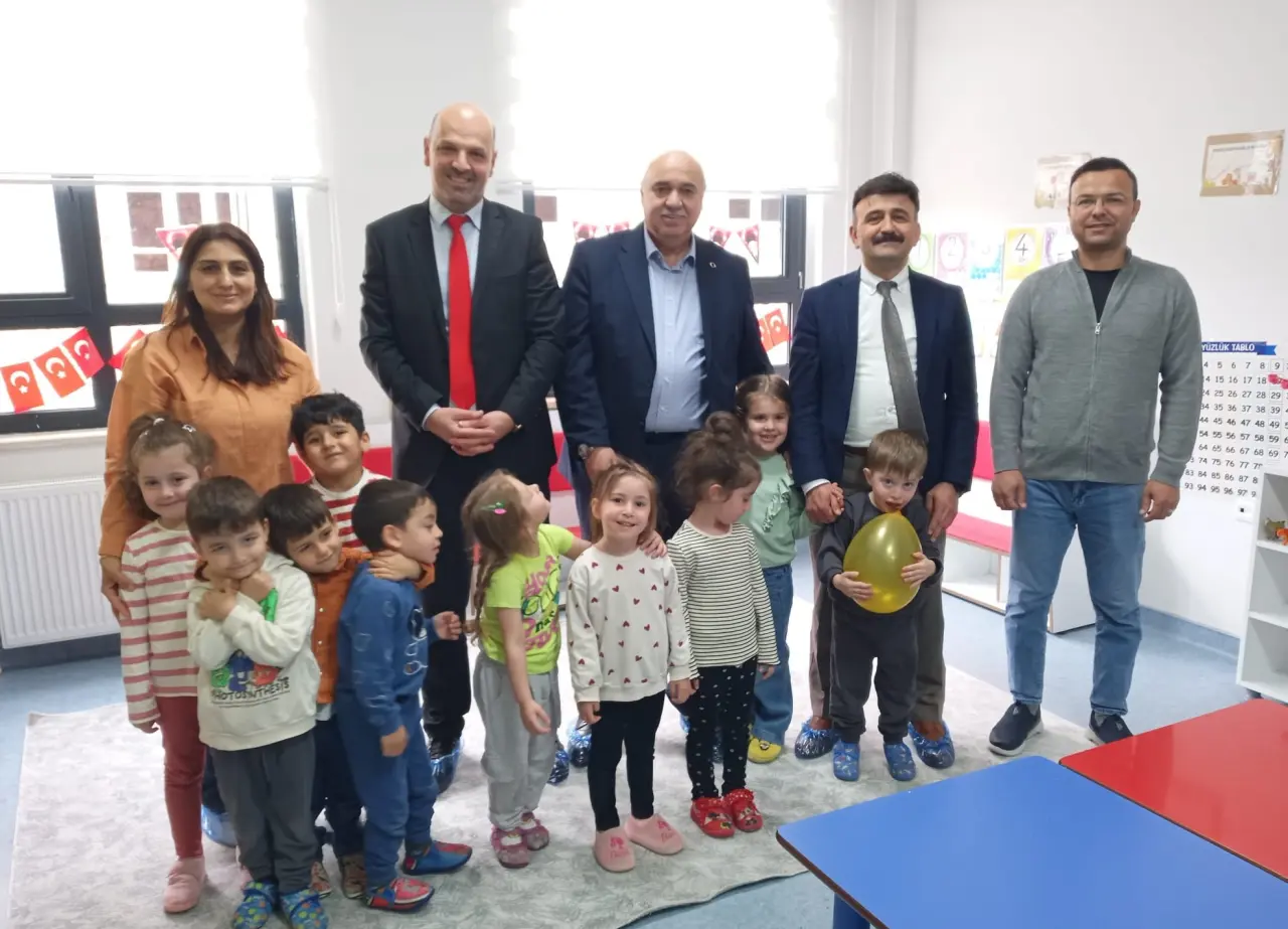 İlçe Milli Eğitim Müdürü Ercan Gültekin’den TOBB Anaokulu’na Ziyaret 3