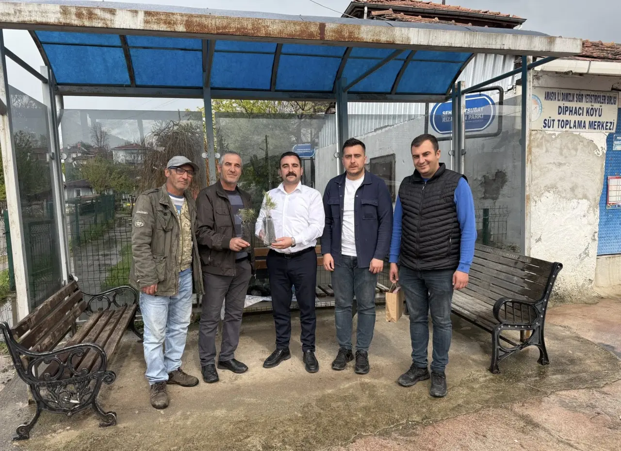 Merzifon Gençleri'nden Diphacı Köyüne Anlamlı Ziyaret: "70 Köye 70 Fidan" Projesi Sürüyor 2