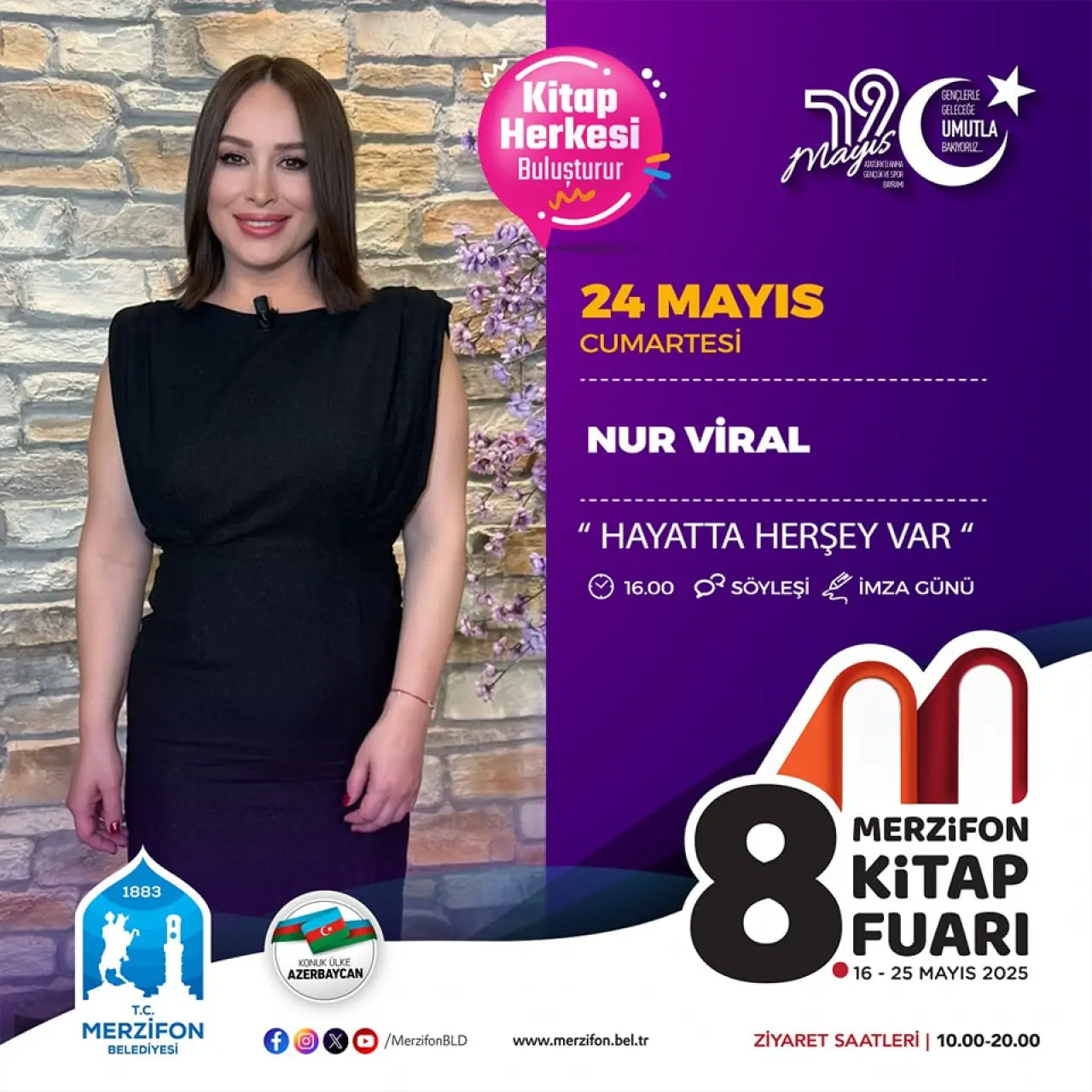 Merzifon 8. Kitap Fuarı’nda Kültür ve Edebiyat Rüzgarı Esecek 4