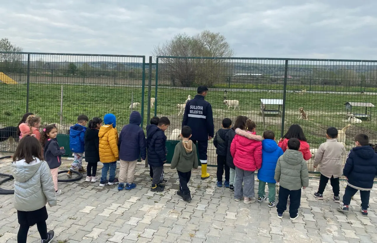 Minik Öğrencilerden Can Dostlara Sevgi Dolu Ziyaret 2
