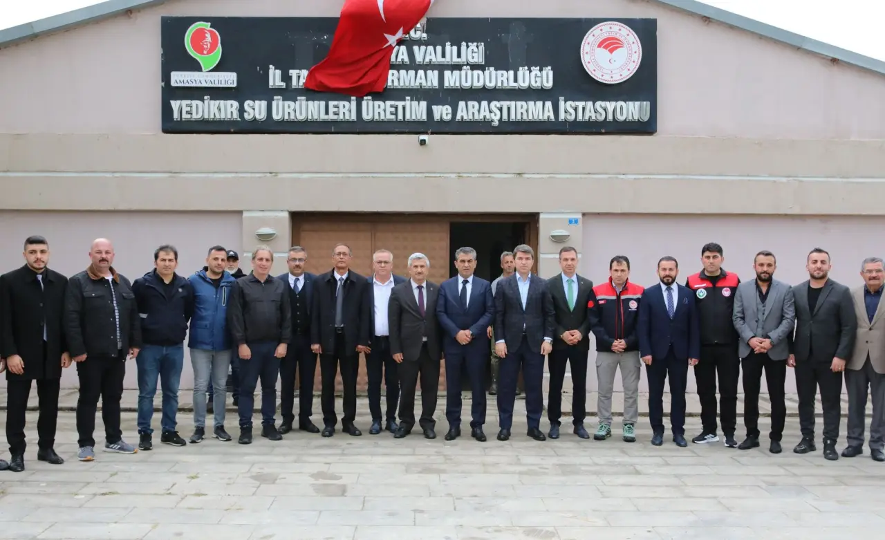 Amasya’da Karaca Mersin Balığı Sezonu Başladı! Yedikır’da İlk Sağım Gerçekleştirildi 4