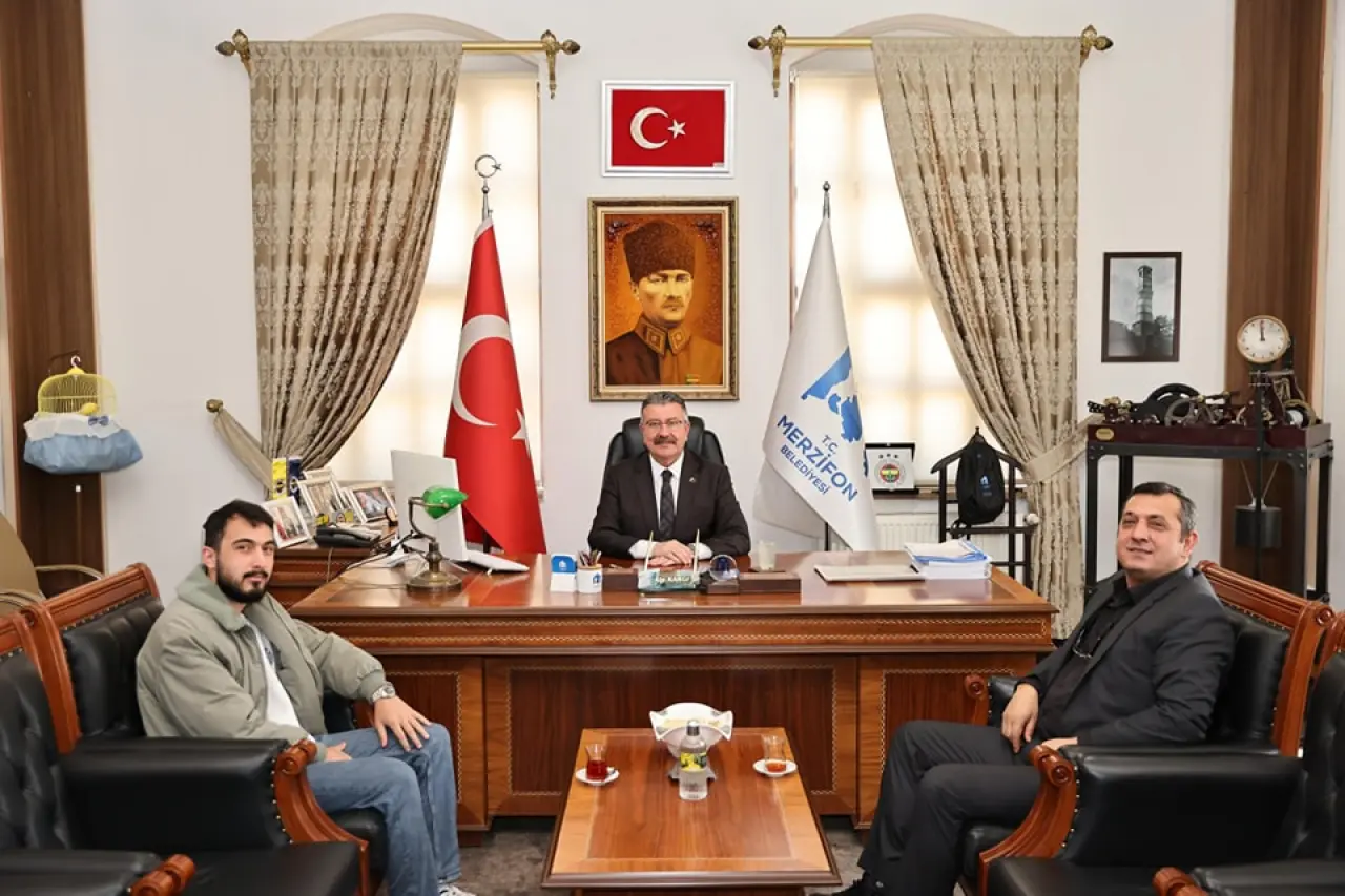 Başkan Kargı, Misafirlerini Makamında Ağırlamaya Devam Ediyor 2