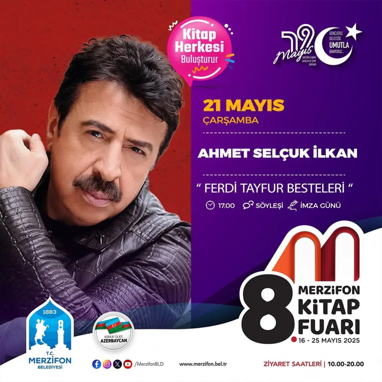 Merzifon 8. Kitap Fuarı’nda Kültür ve Edebiyat Rüzgarı Esecek 3
