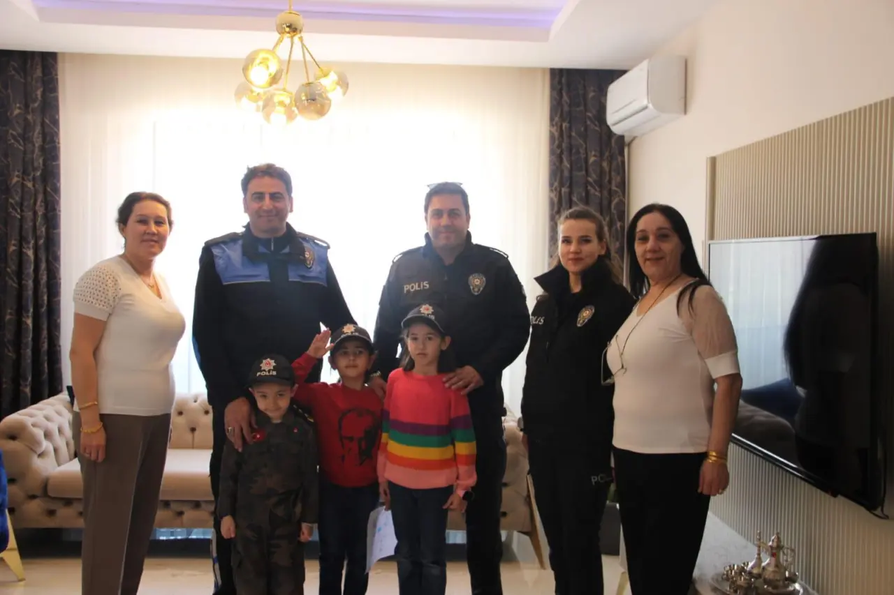 Amasya Emniyetinden Emekli Polislere Vefa Ziyareti 1
