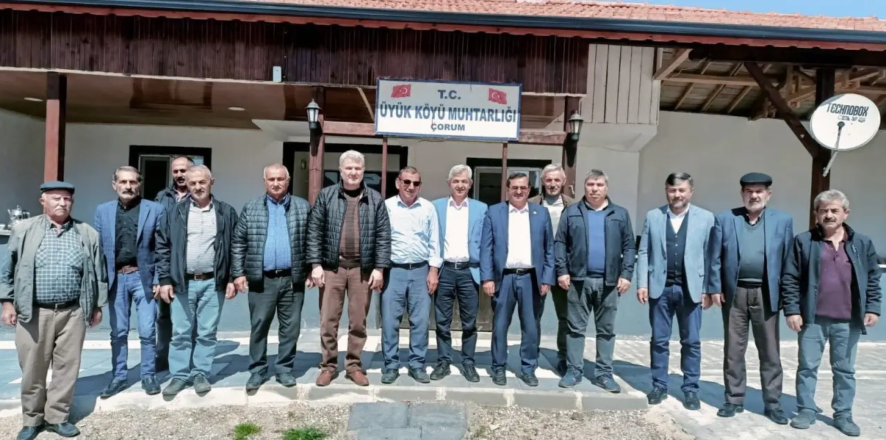 AK Partili Heyet, Zirai Dondan Etkilenen Köyleri Ziyaret Etti 3