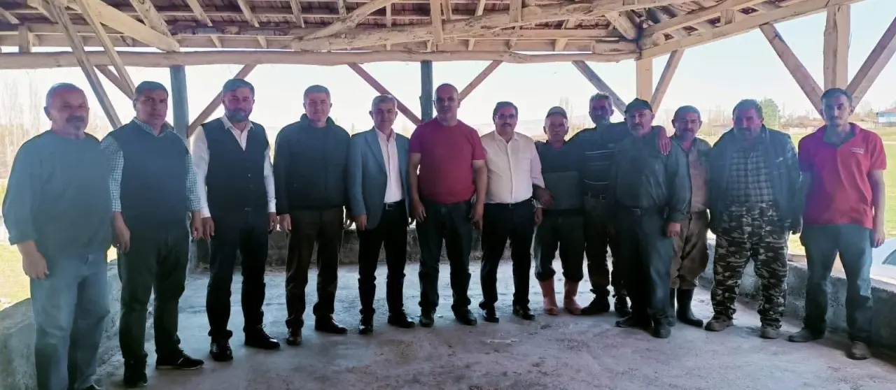 AK Partili Heyet, Zirai Dondan Etkilenen Köyleri Ziyaret Etti 2