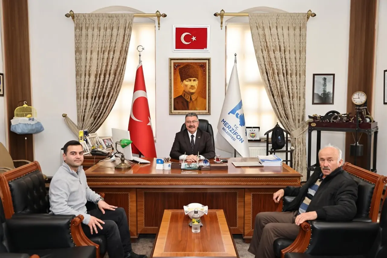 Başkan Kargı, Misafirlerini Makamında Ağırlamaya Devam Ediyor 3