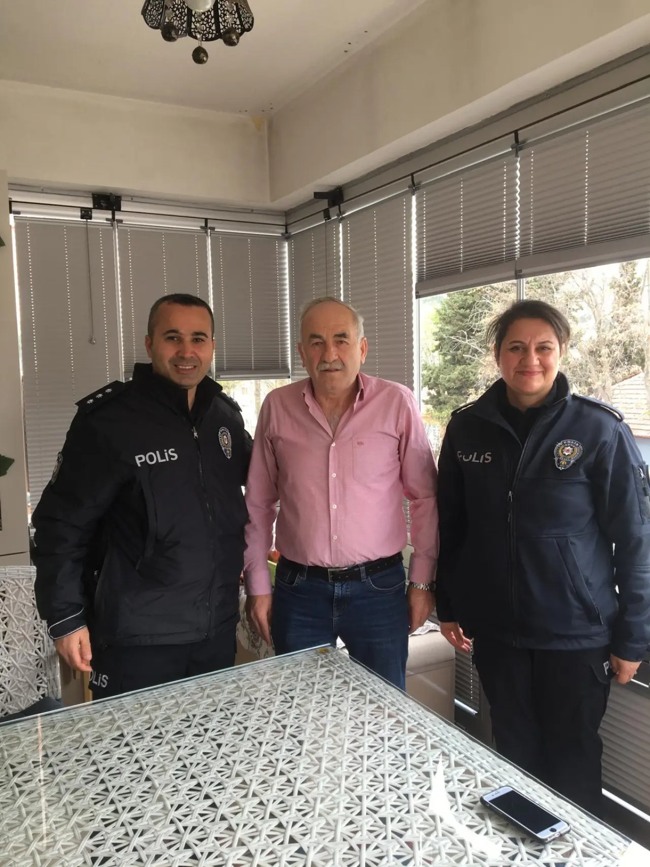 Amasya Emniyetinden Bayramda Vefa Dolu Ziyaret! 2