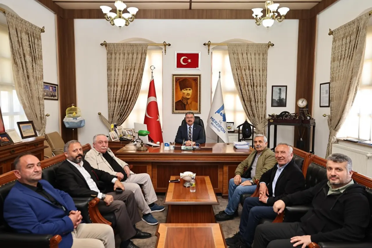 Başkan Alp Kargı, Belediyede Misafirlerini Ağırlamaya Devam Ediyor 2