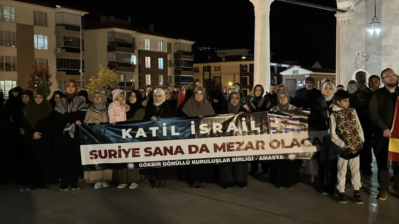 Amasya Halkı Gazze İçin Ayakta! 2