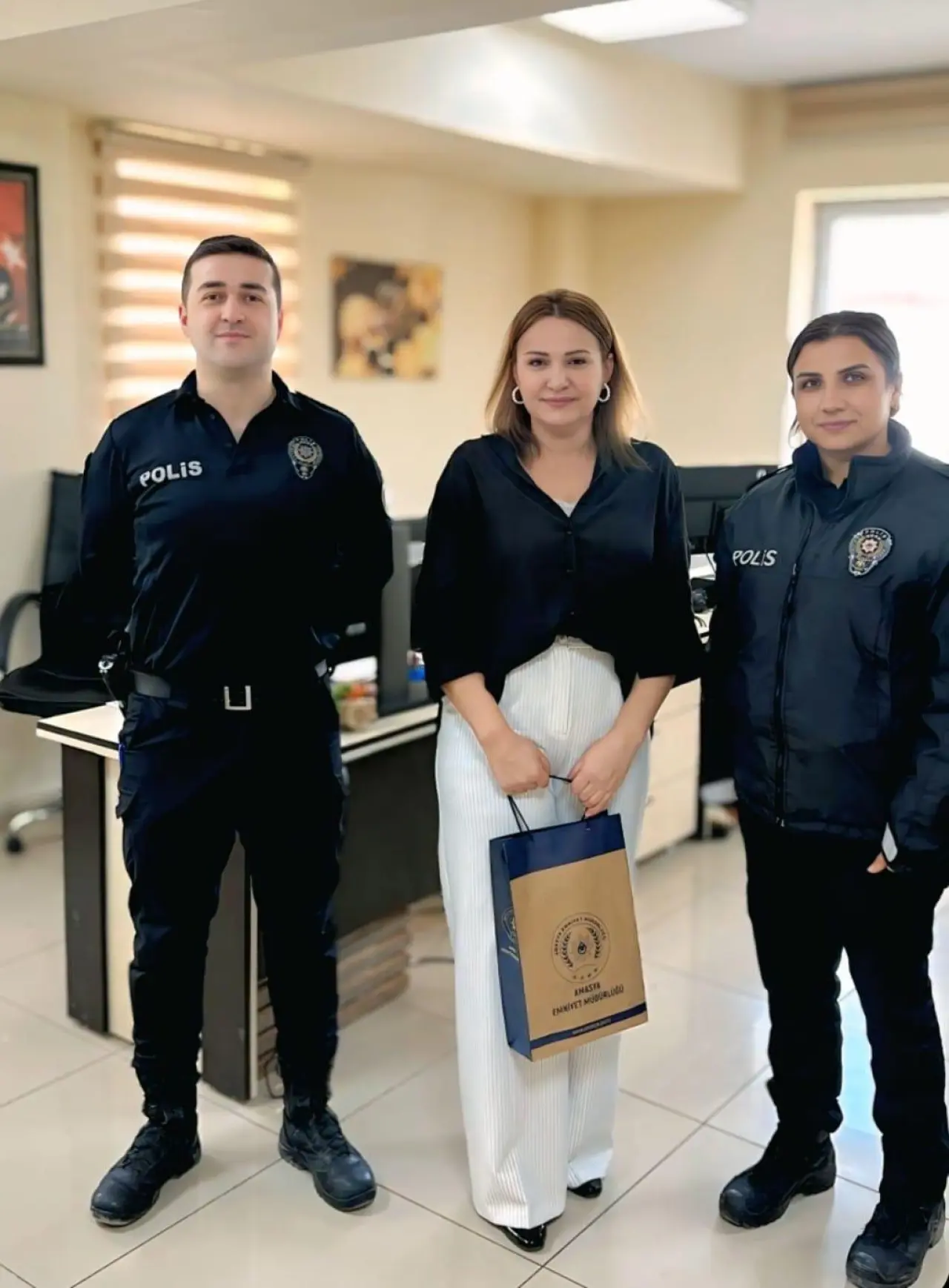 Amasya Emniyetinden Bayramda Vefa Dolu Ziyaret! 3