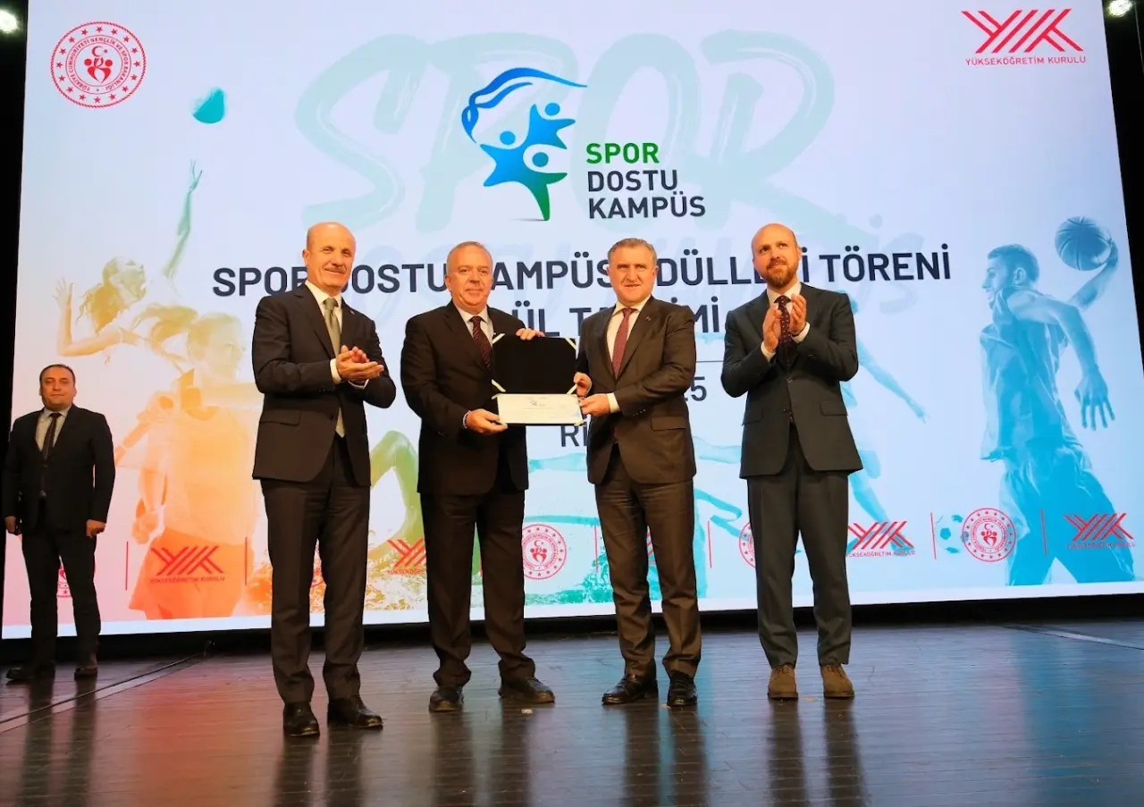 Amasya Üniversitesi’ne YÖK’ten “Spor Dostu Kampüs” Ödülü 2