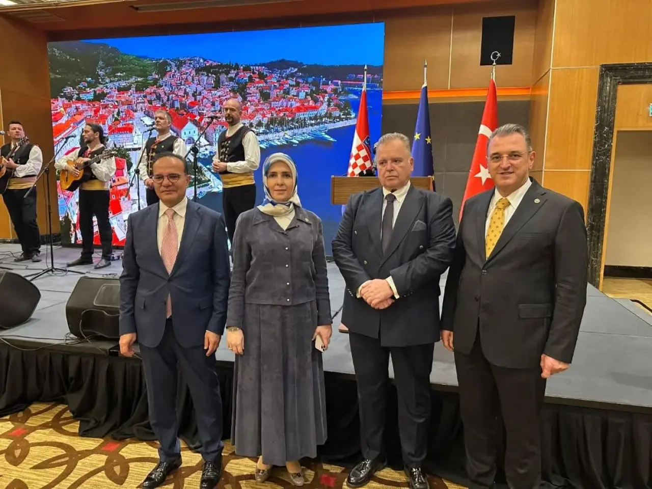 Milletvekili Hasan Çilez, Hırvatistan’ın Ulusal Gün Resepsiyonuna Katıldı 4