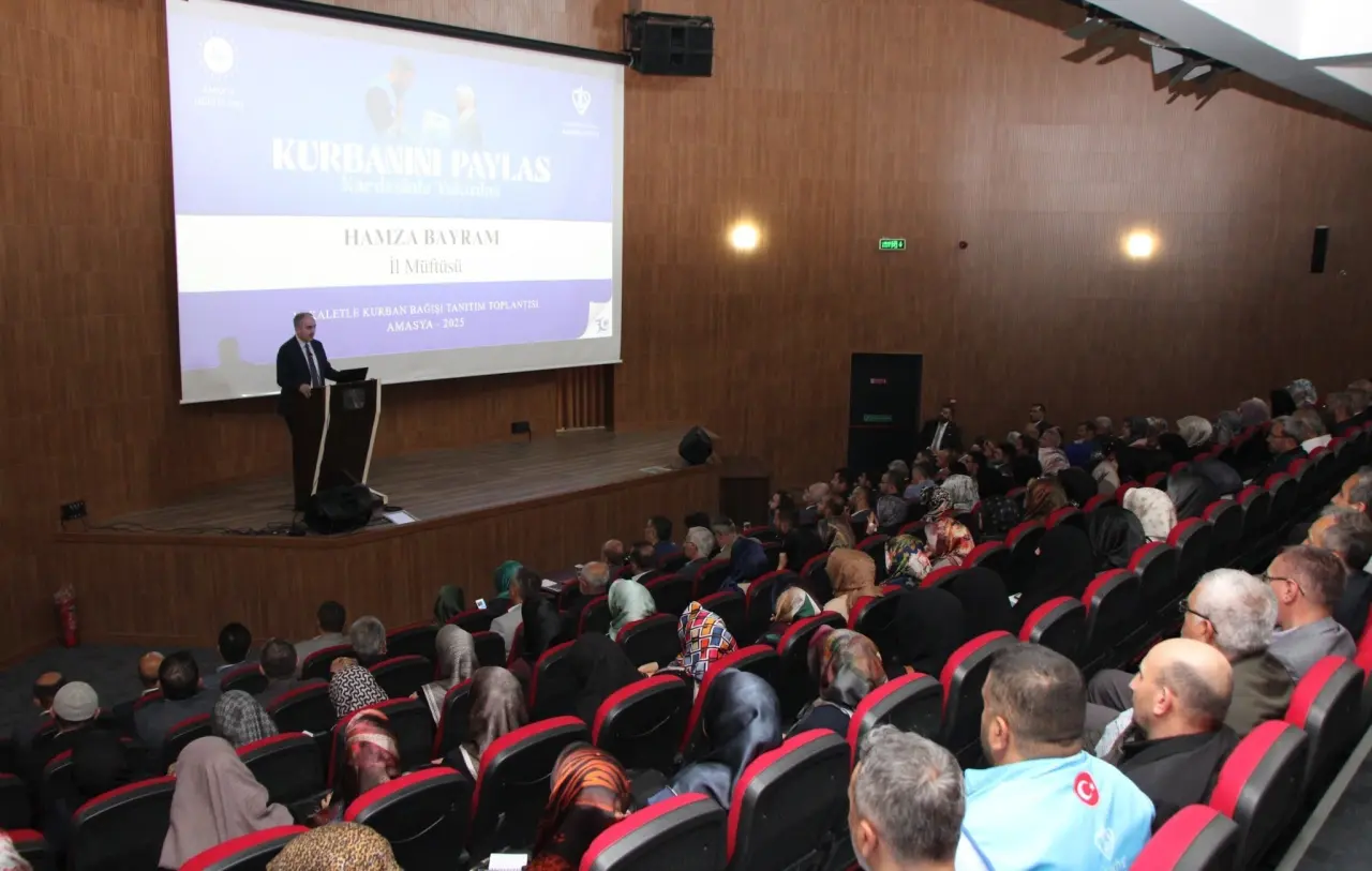 Amasya’da Vekaletle Kurban Organizasyonu Tanıtım Toplantısı Gerçekleştirildi 1