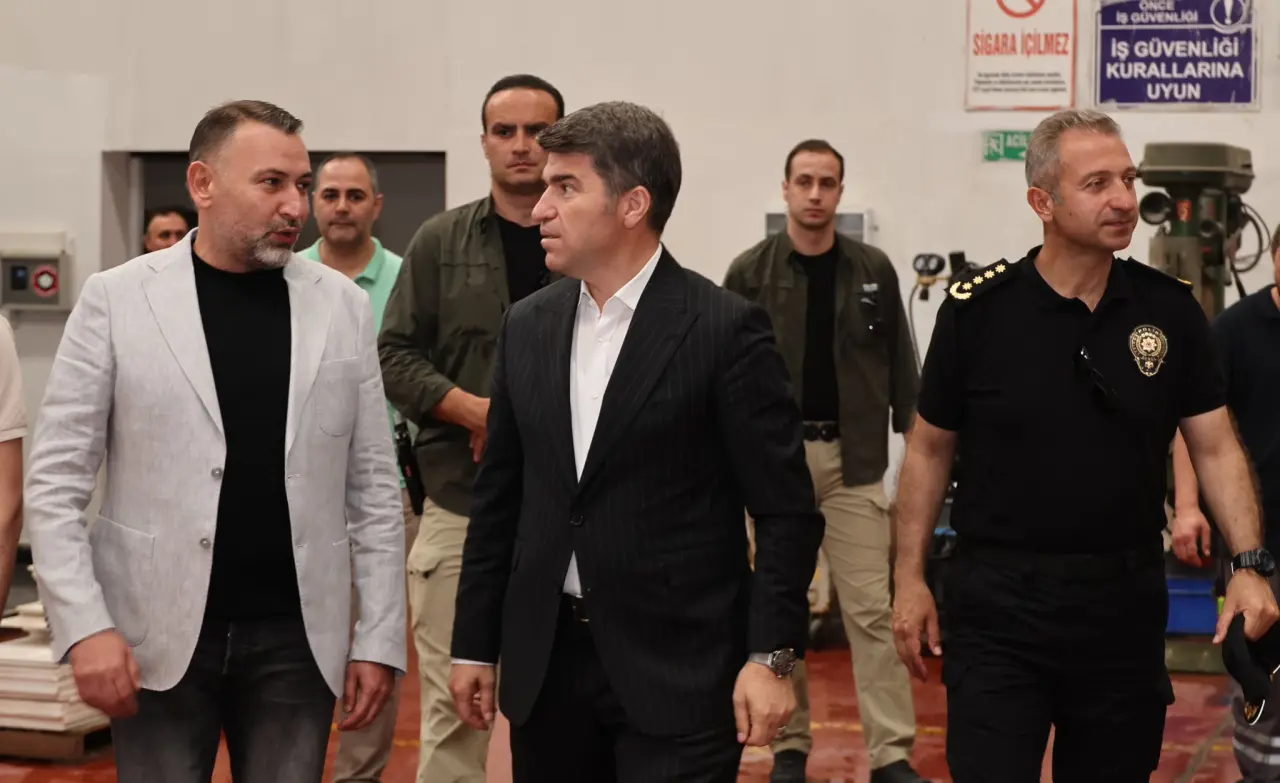 Amasya Valisi Önder Bakan’dan Fimart Mozaik Tasarım Firması’na Ziyaret 3