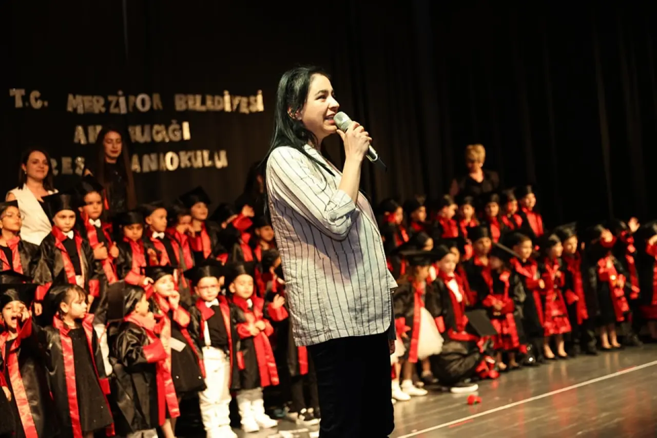 Merzifon Ana Kucağı Kreş ve Anaokulu’nda Renkli Mezuniyet Coşkusu 2
