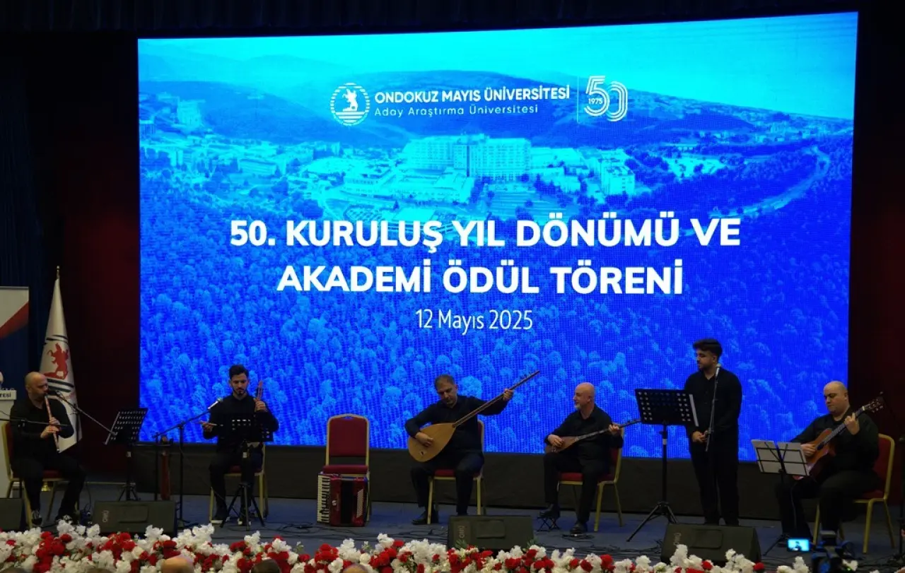 Rektör Turabi, OMÜ’nün 50. Yıl Coşkusuna Ortak Oldu 2