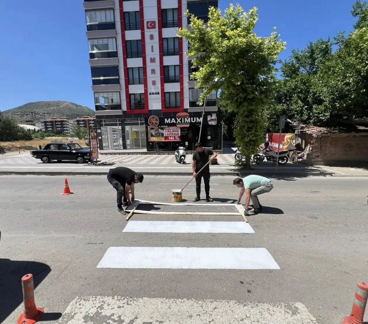 Amasya Belediyesi Yaya Geçitlerini Yeniledi 4