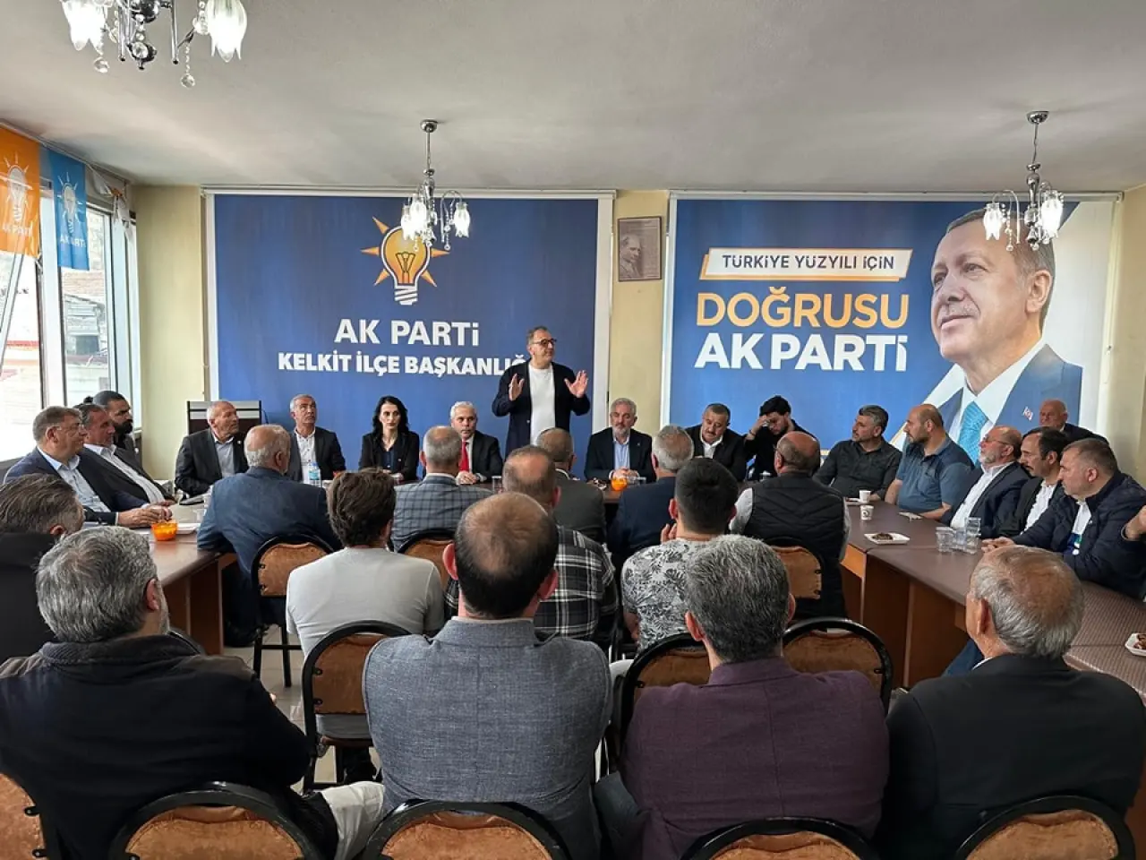 Milletvekili Hasan Çilez’den Gümüşhane Teşkilatlarına Teşekkür Ziyareti 2