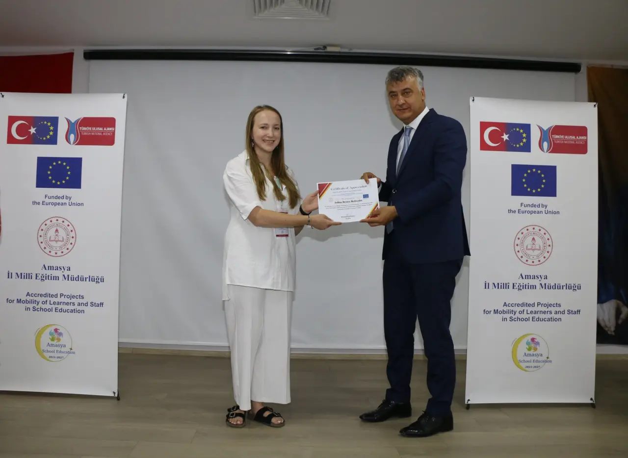 Erasmus+ Kapsayıcı Eğitim Programı Sertifika Töreni Amasya’da Gerçekleştirildi 2