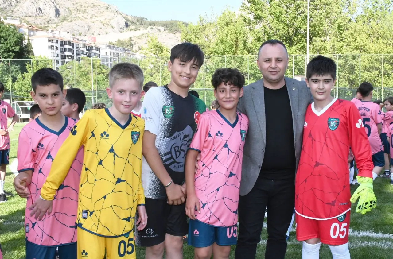 Amasya’da Minikler İçin Futbol Dolu Yaz Başladı! 3
