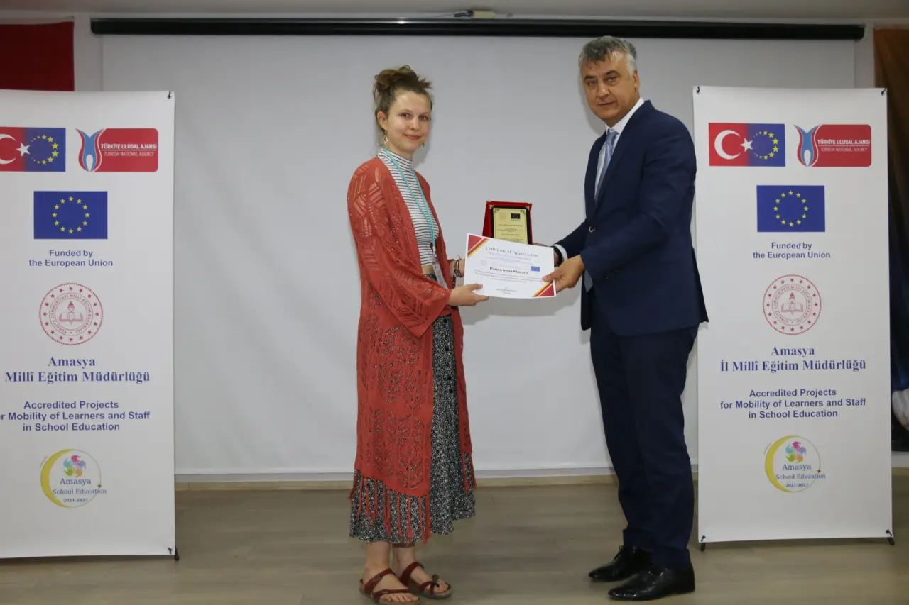 Erasmus+ Kapsayıcı Eğitim Programı Sertifika Töreni Amasya’da Gerçekleştirildi 3