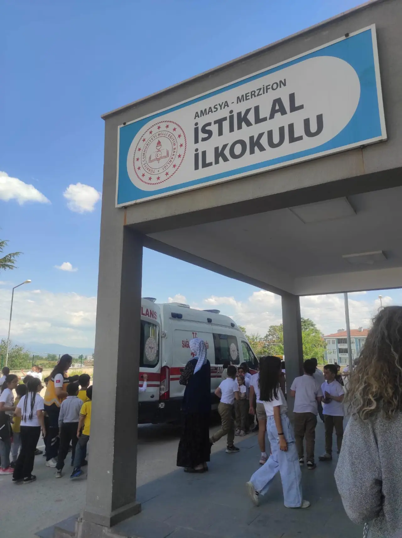 Merzifon’da Öğrencilere 112 Acil Eğitimi Verildi 1