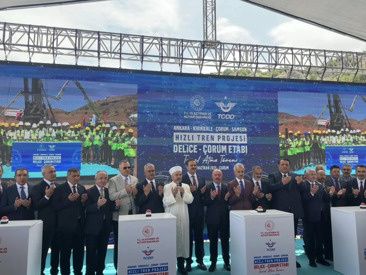Ankara-Samsun Hızlı Tren Hattında İlk Kazma Vuruldu! 5