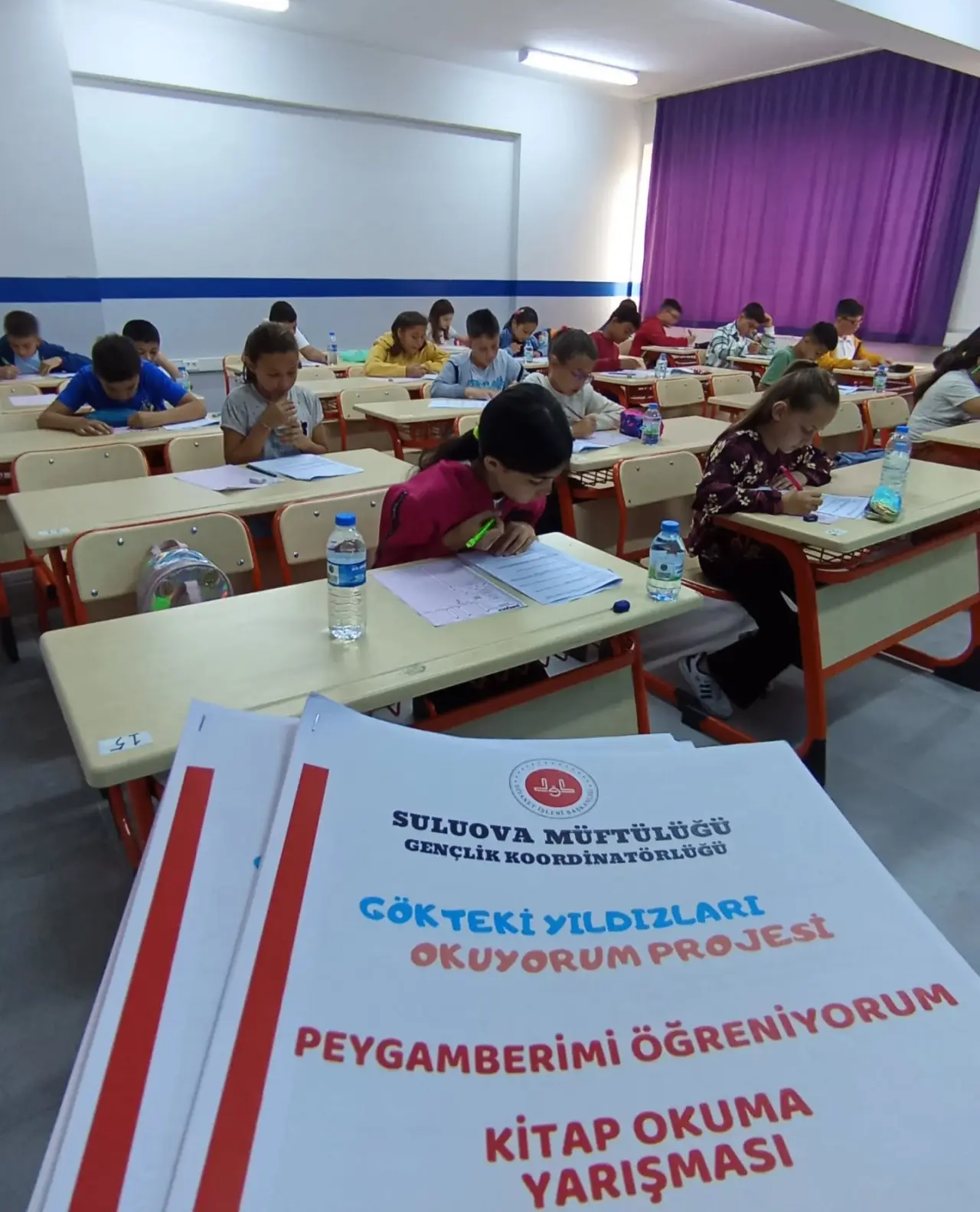 Suluova’da “Gökteki Yıldızları Okuyorum” Bilgi Yarışması Yoğun Katılımla Gerçekleştirildi 1