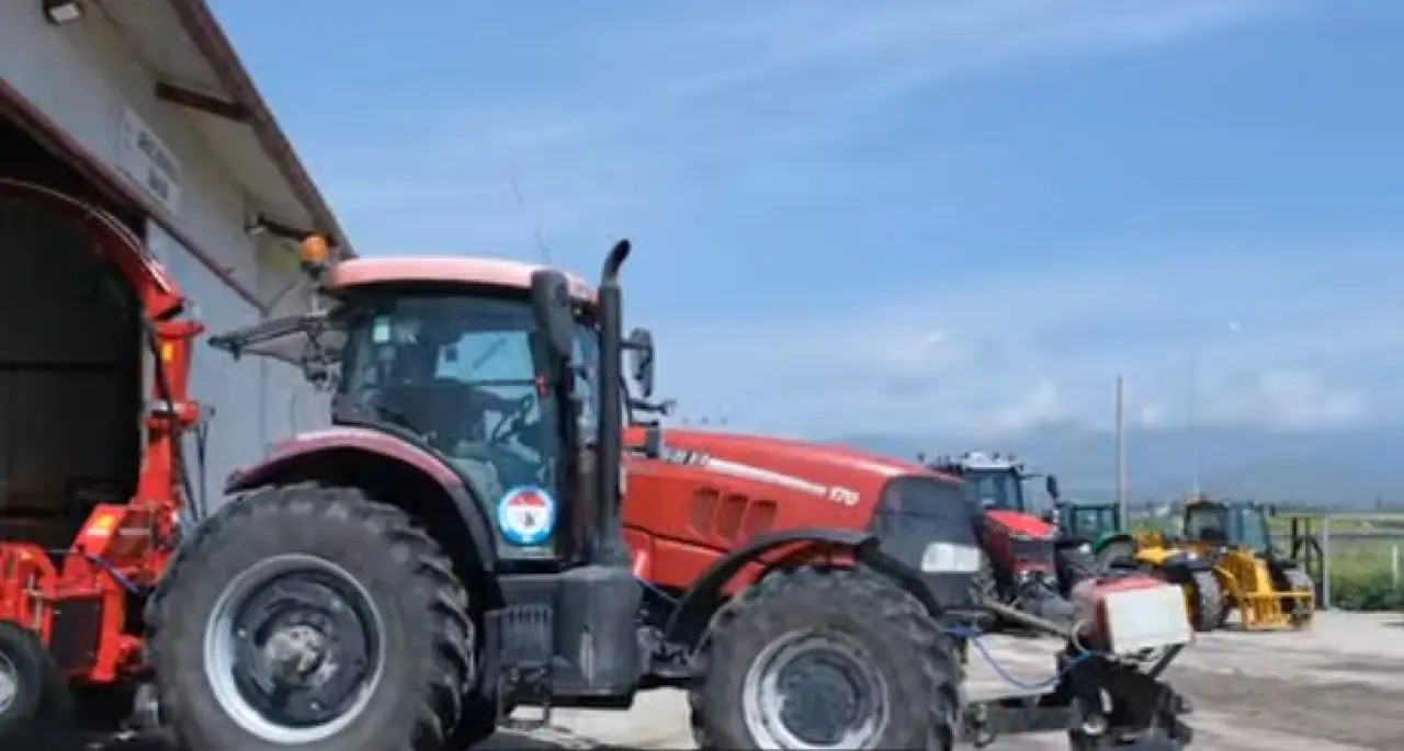 Amasya DSYB Ortak Tarım Makina Parkı’nda 2025 Saman Hasadı Başladı 1